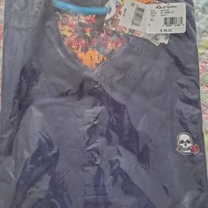 Navy Blue Robert Graham Polo Shirt